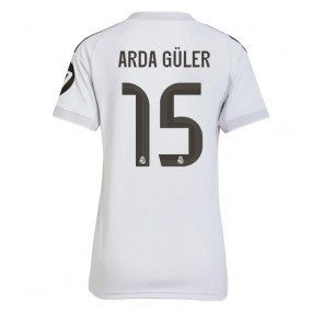 Real Madrid Arda Guler #15 Domaci Dres za Ženska 2025-26 Kratak Rukavima